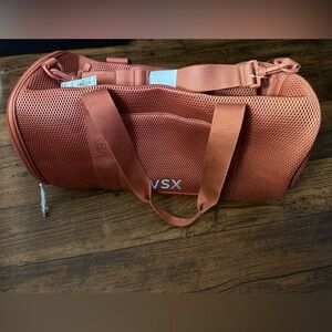 Victoria's Secret Mesh Duffle Bag in Orange